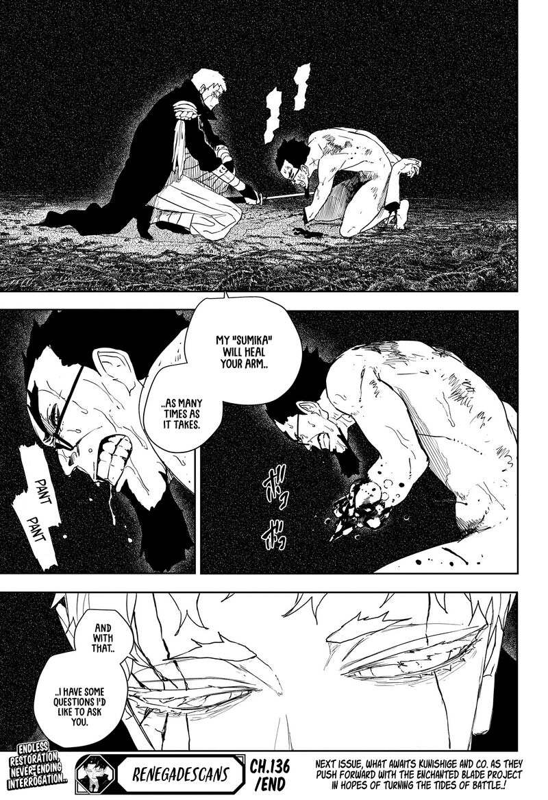 Kagura Bachi Chapter 136 Page 14