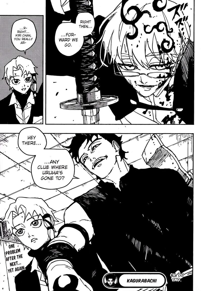 Kagura Bachi Chapter 90 Page 20