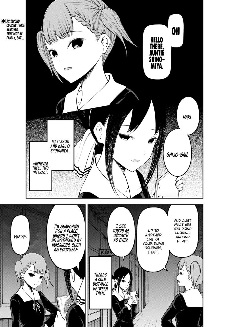 Kaguya Sama Wa Kokurasetai Tensai Tachi No Renai Zunousen Chapter 168 Page 1