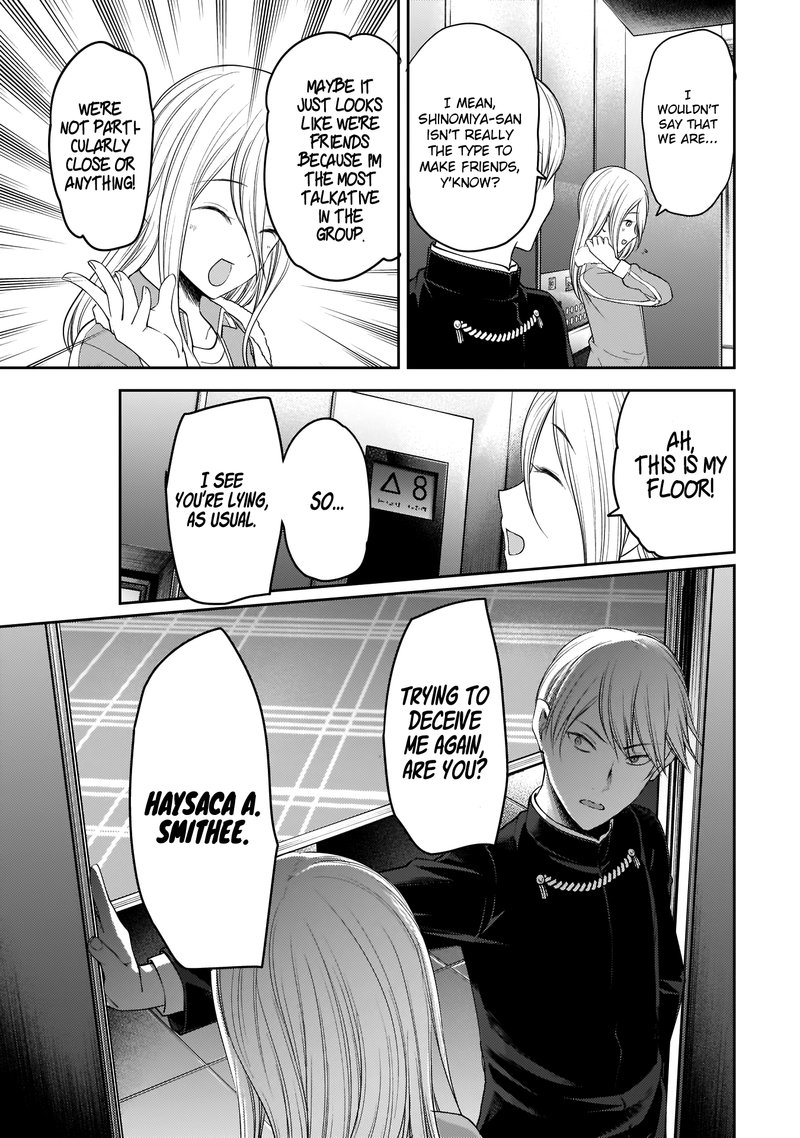 Kaguya Sama Wa Kokurasetai Tensai Tachi No Renai Zunousen Chapter 181 Page 17