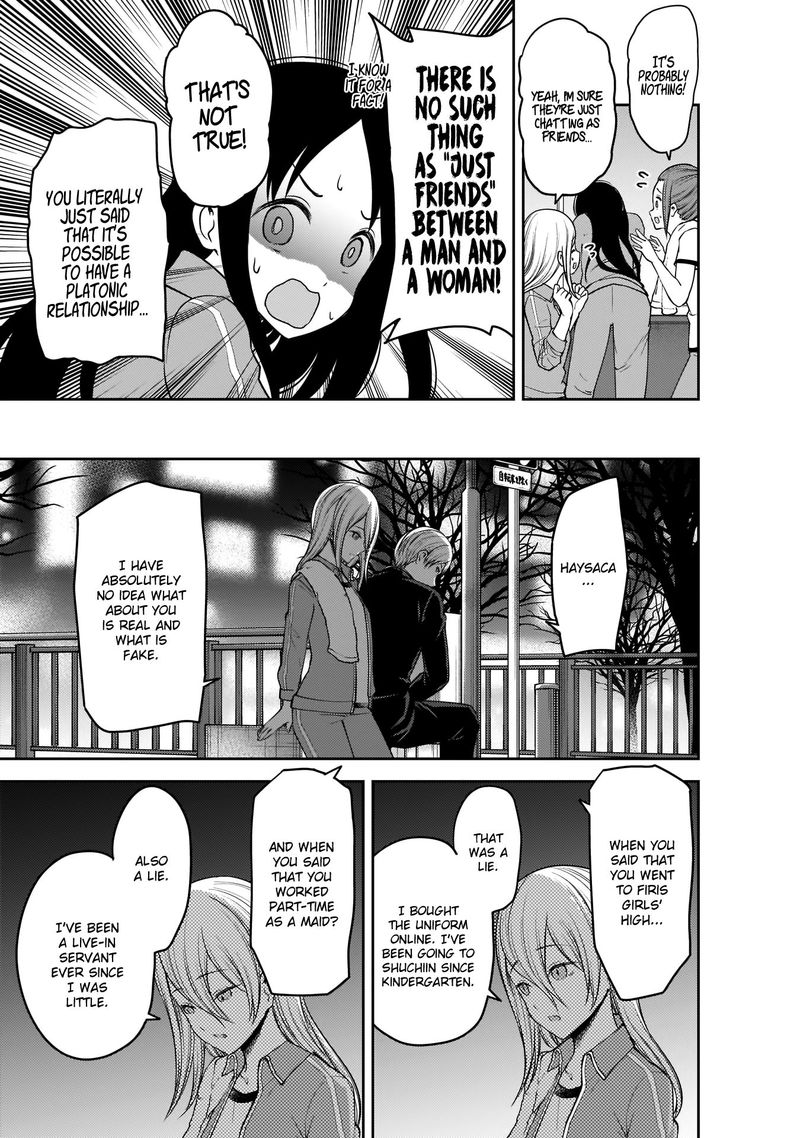 Kaguya Sama Wa Kokurasetai Tensai Tachi No Renai Zunousen Chapter 182 Page 7