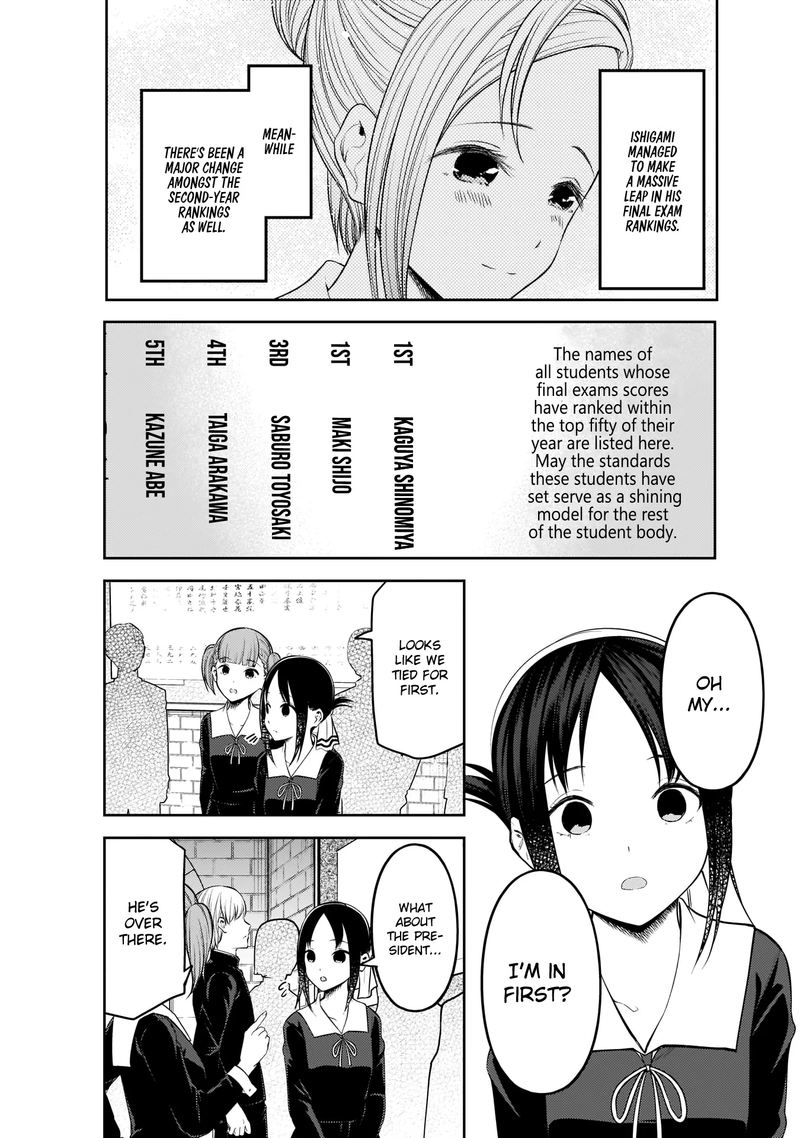 Kaguya Sama Wa Kokurasetai Tensai Tachi No Renai Zunousen Chapter 199 Page 2