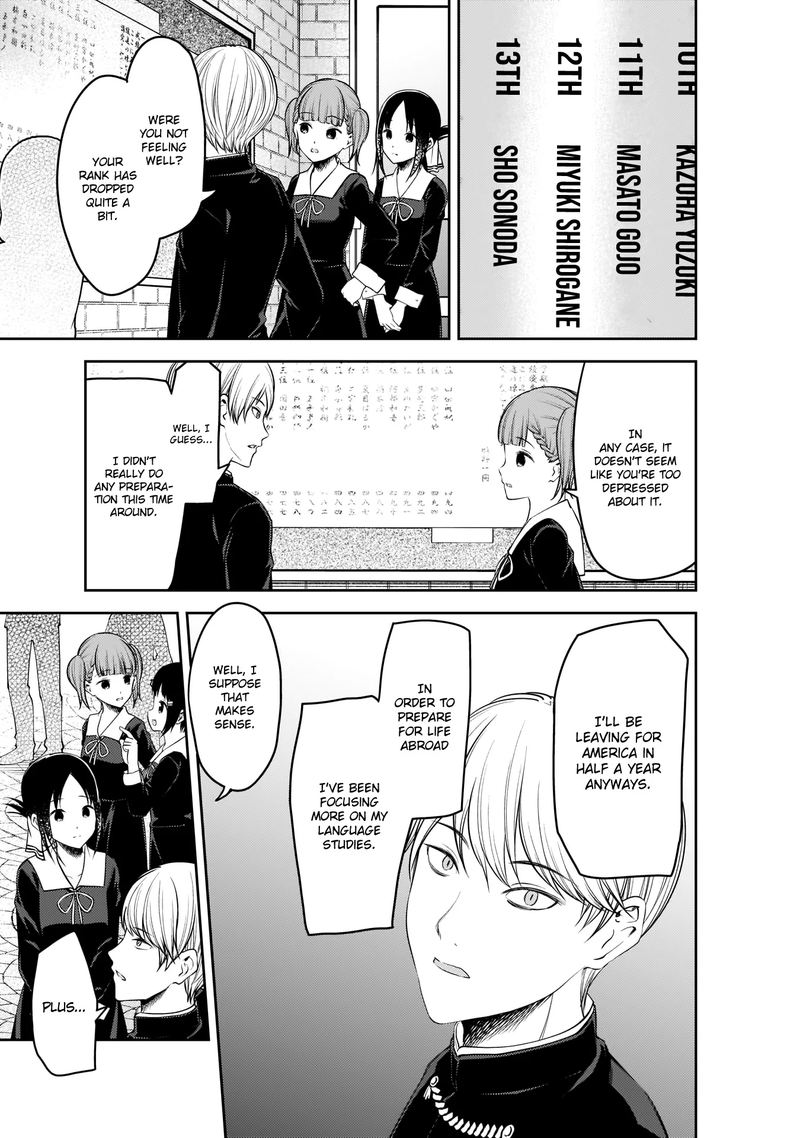 Kaguya Sama Wa Kokurasetai Tensai Tachi No Renai Zunousen Chapter 199 Page 3