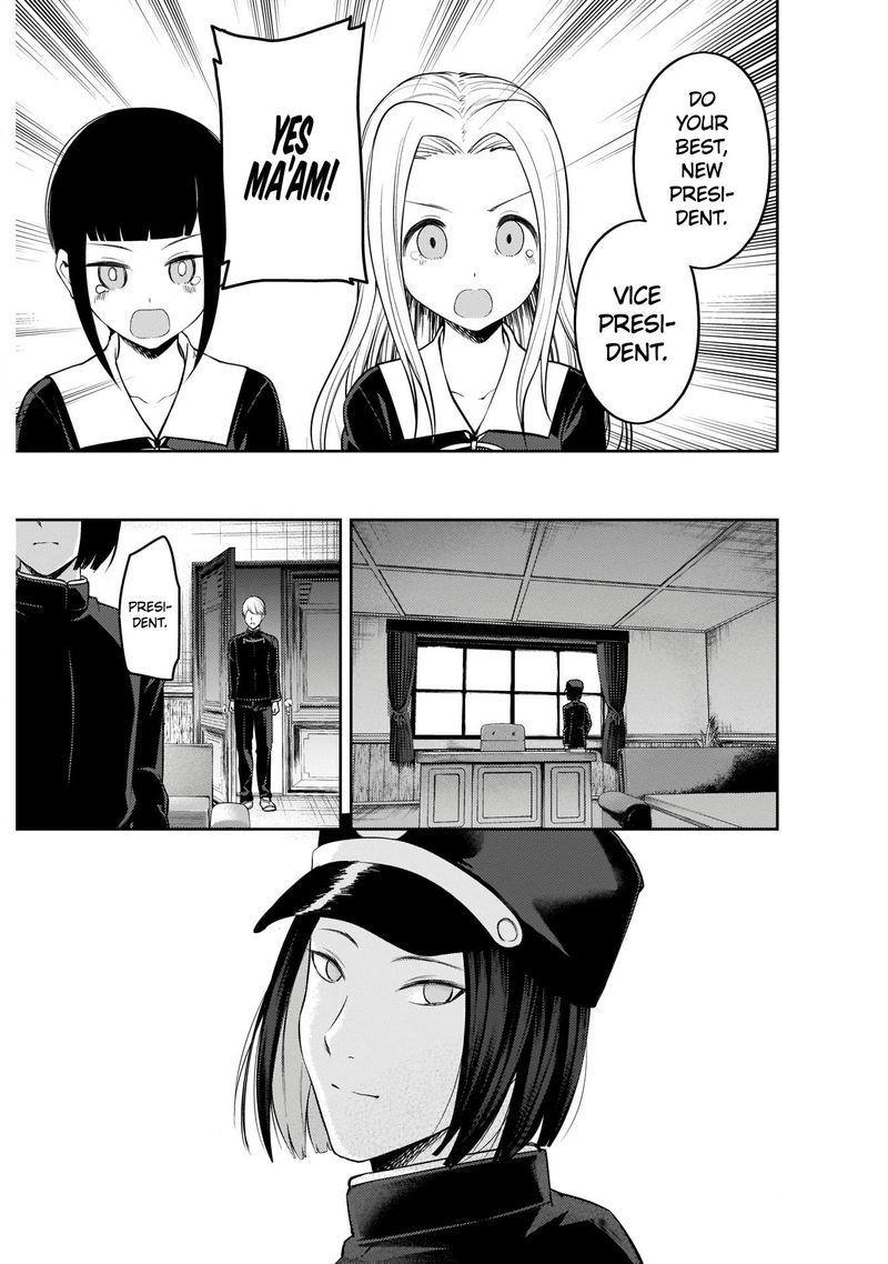 Kaguya Sama Wa Kokurasetai Tensai Tachi No Renai Zunousen Chapter 202 Page 9