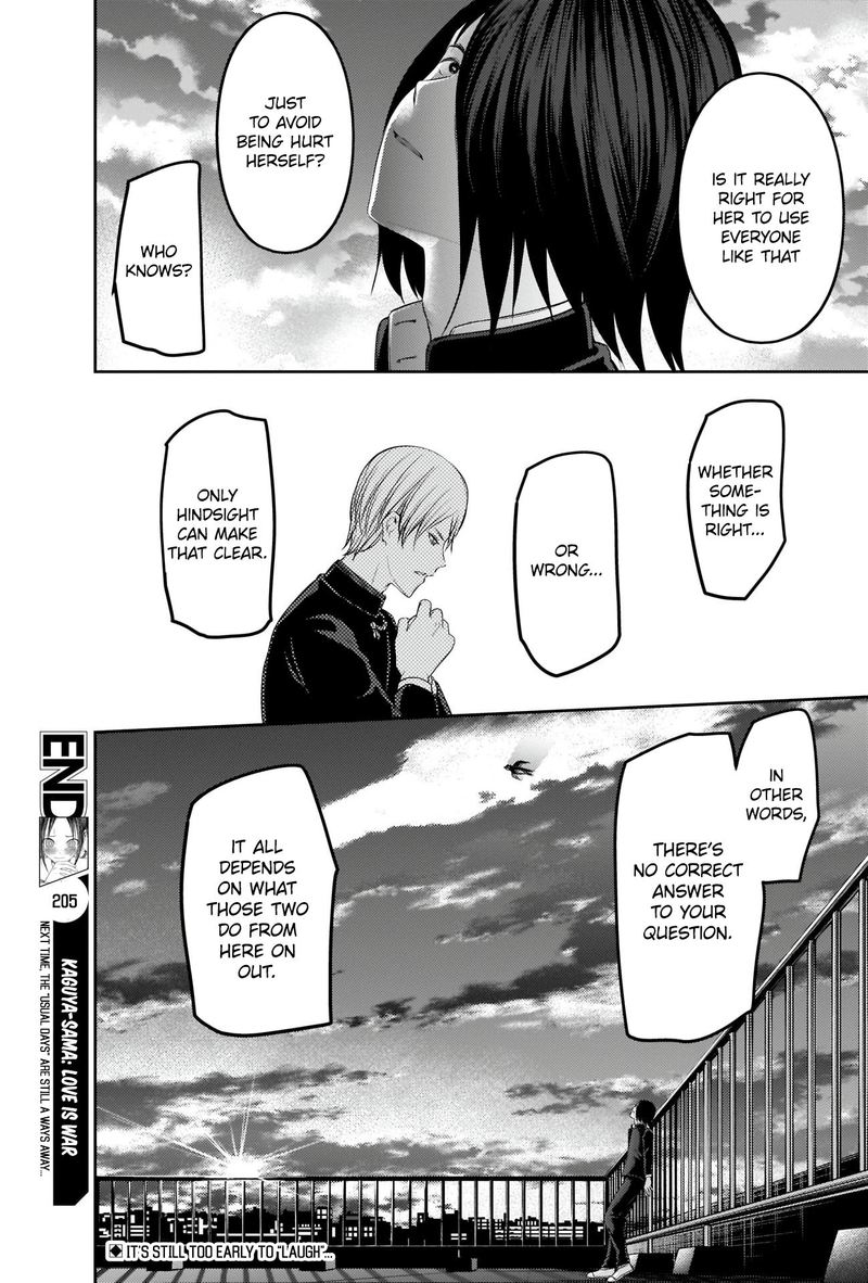 Kaguya Sama Wa Kokurasetai Tensai Tachi No Renai Zunousen Chapter 205 Page 18