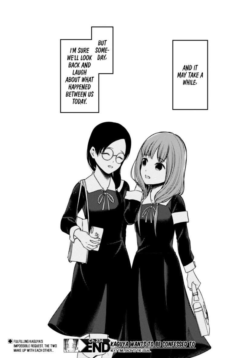 Kaguya Sama Wa Kokurasetai Tensai Tachi No Renai Zunousen Chapter 234 Page 20