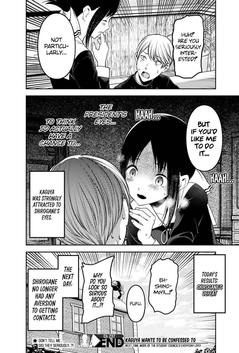 Kaguya Sama Wa Kokurasetai Tensai Tachi No Renai Zunousen Chapter 237 Page 18