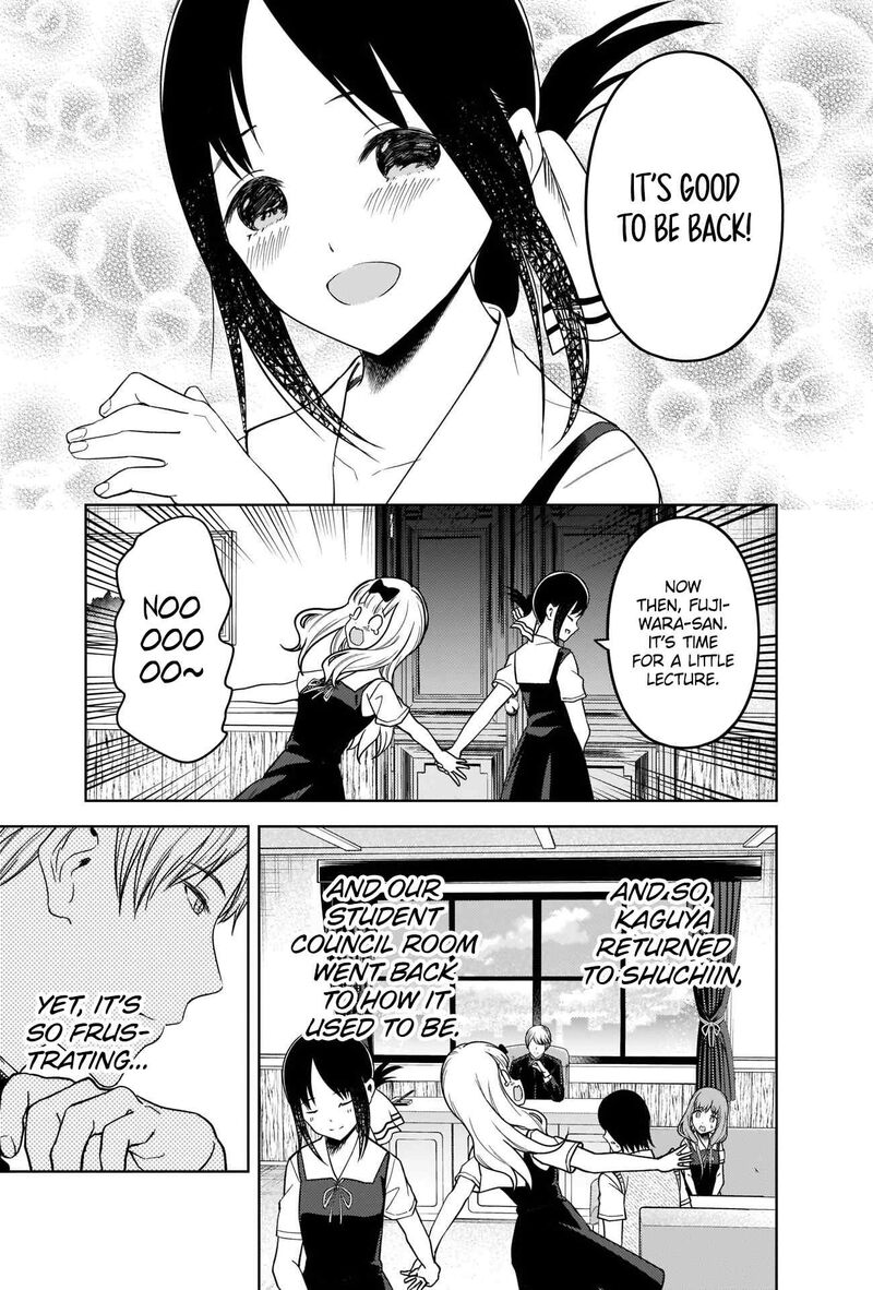 Kaguya Sama Wa Kokurasetai Tensai Tachi No Renai Zunousen Chapter 262 Page 17