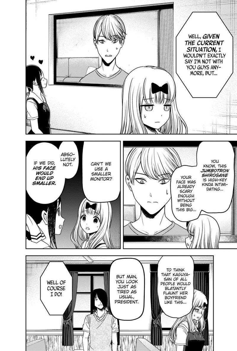 Kaguya Sama Wa Kokurasetai Tensai Tachi No Renai Zunousen Chapter 268 Page 4