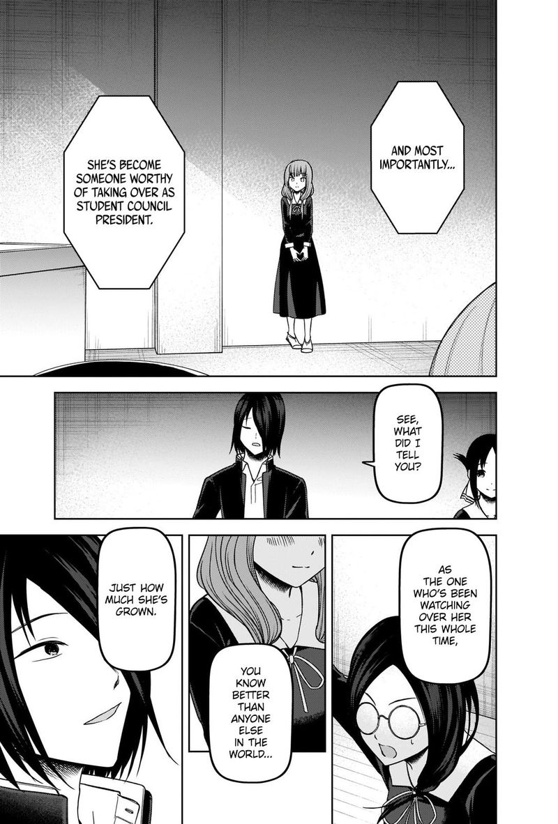 Kaguya Sama Wa Kokurasetai Tensai Tachi No Renai Zunousen Chapter 275 Page 13