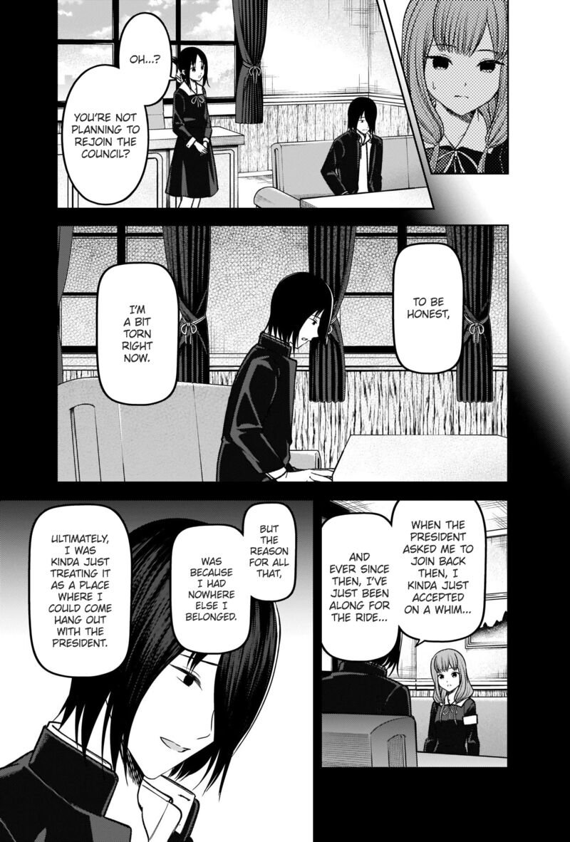 Kaguya Sama Wa Kokurasetai Tensai Tachi No Renai Zunousen Chapter 277 Page 5