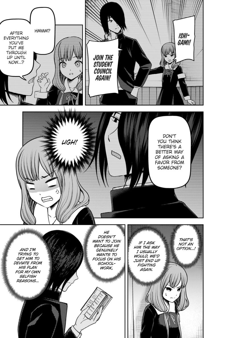 Kaguya Sama Wa Kokurasetai Tensai Tachi No Renai Zunousen Chapter 277 Page 9