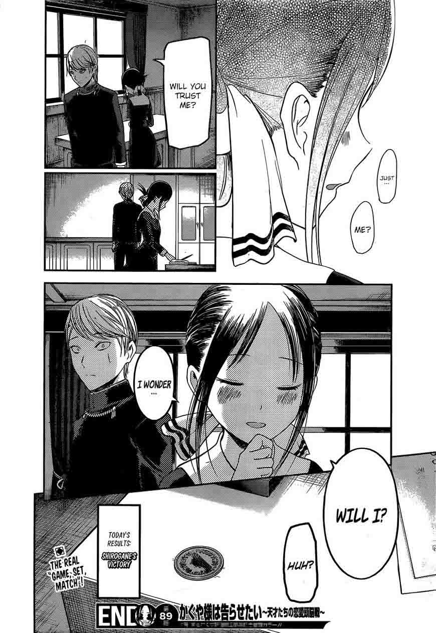 Kaguya Sama Wa Kokurasetai Tensai Tachi No Renai Zunousen Chapter 99 Page 19