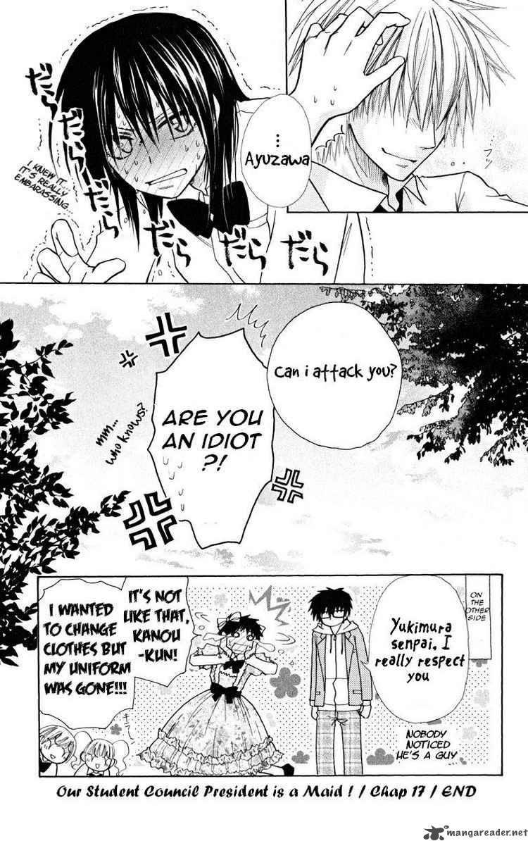 Kaichou Wa Maid Sama Chapter 17 Page 33