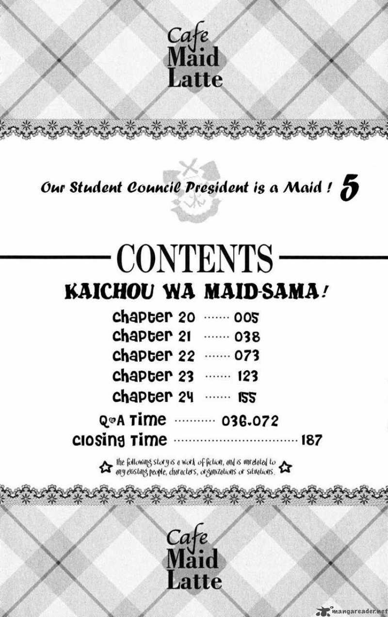 Kaichou Wa Maid Sama Chapter 20 Page 5