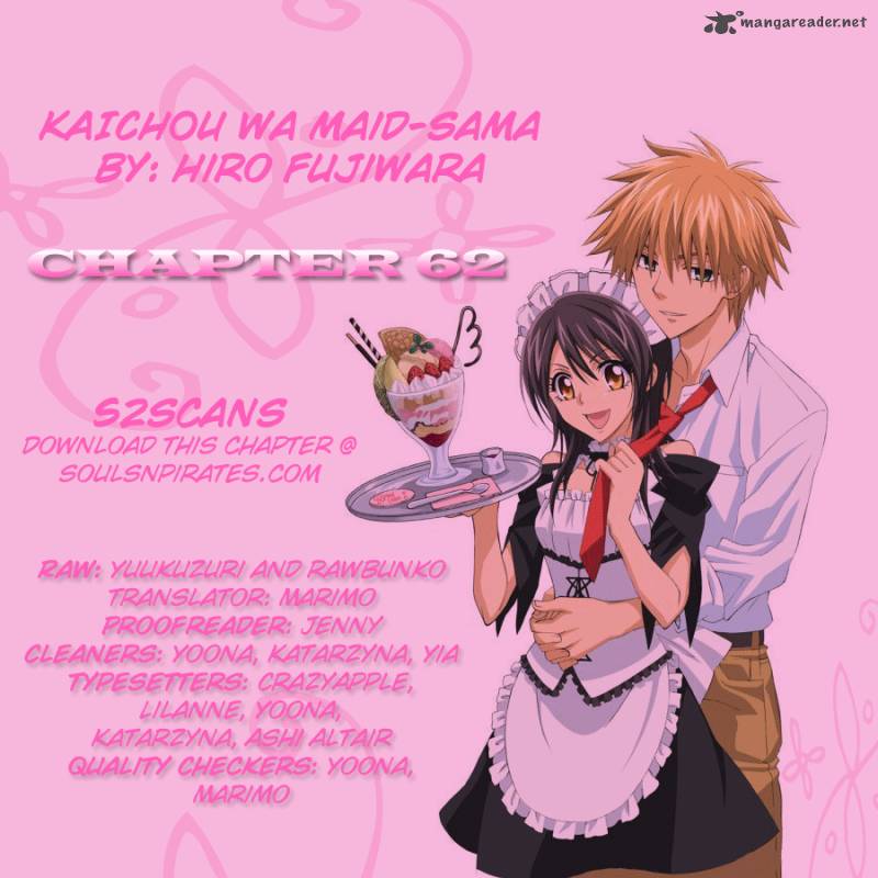 Kaichou Wa Maid Sama Chapter 62 Page 52