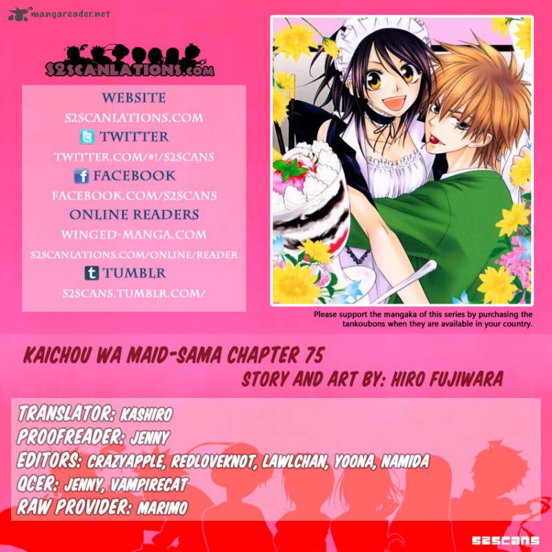 Kaichou Wa Maid Sama Chapter 75 Page 1