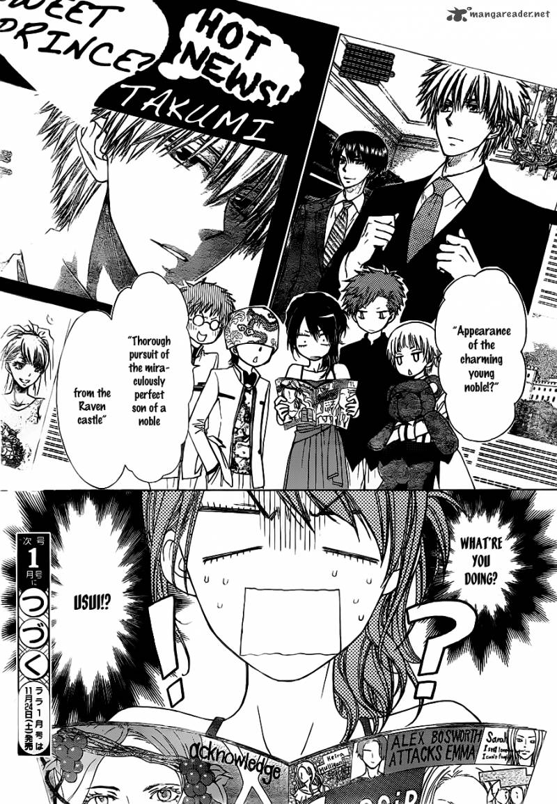 Kaichou Wa Maid Sama Chapter 76 Page 32