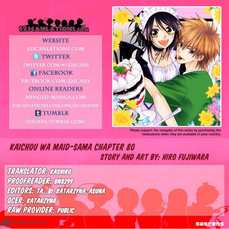 Kaichou Wa Maid Sama Chapter 80 Page 1