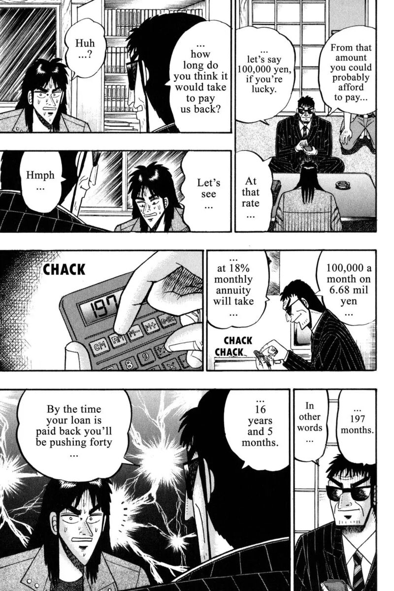 Kaiji Chapter 57 Page 13