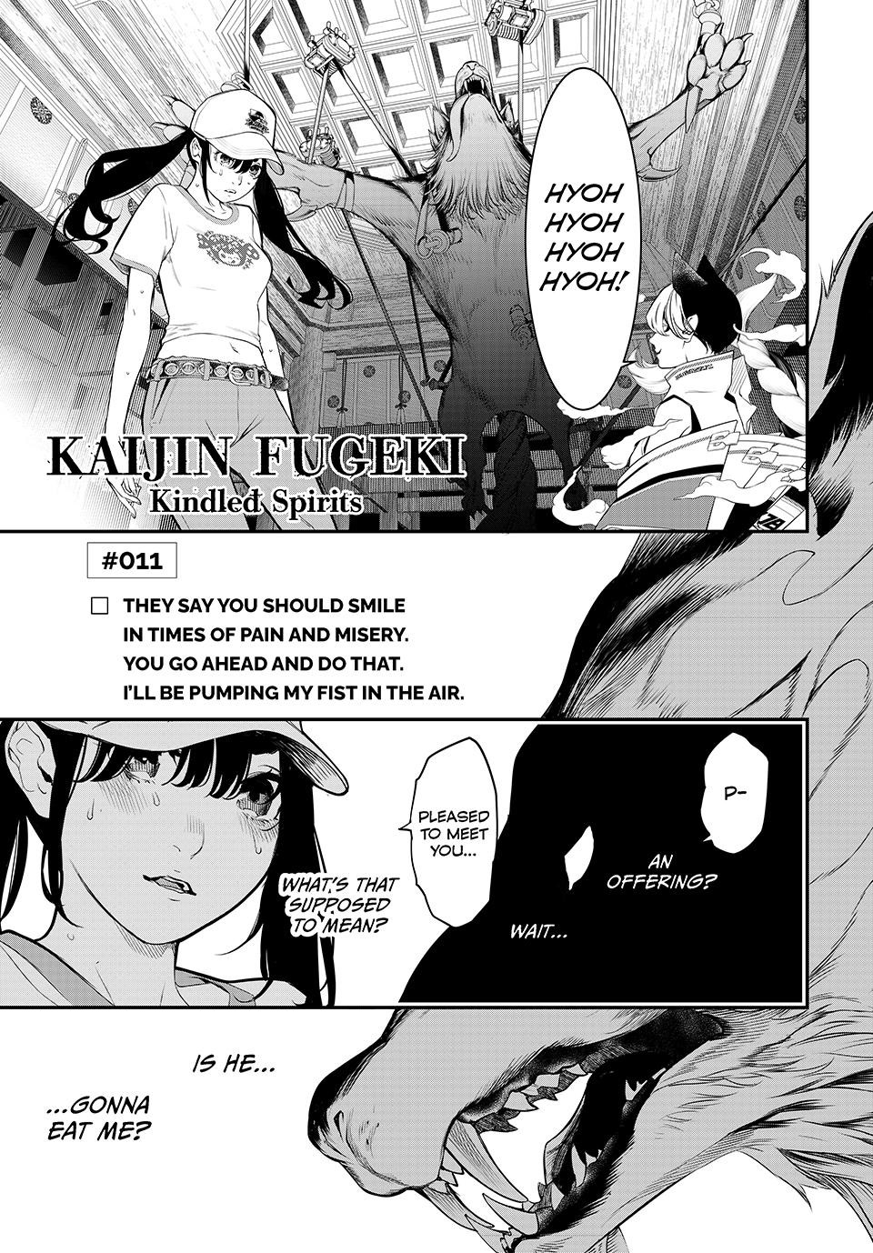 Kaijin Fugeki Chapter 11 Page 1