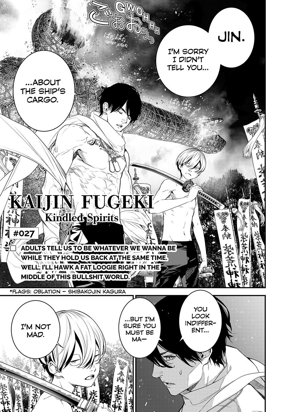 Kaijin Fugeki Chapter 27 Page 1