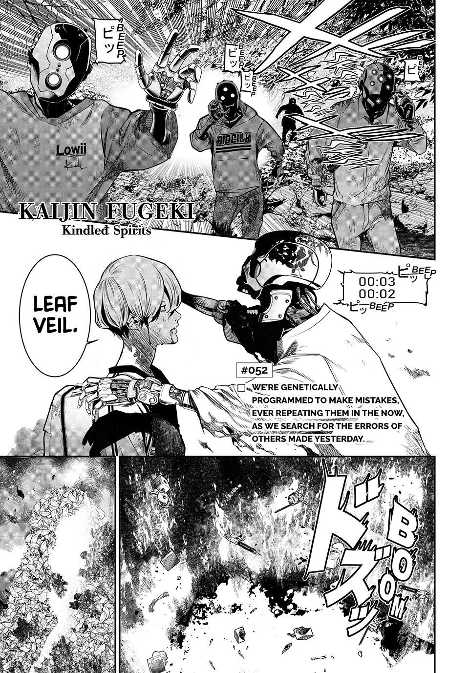 Kaijin Fugeki Chapter 52 Page 1