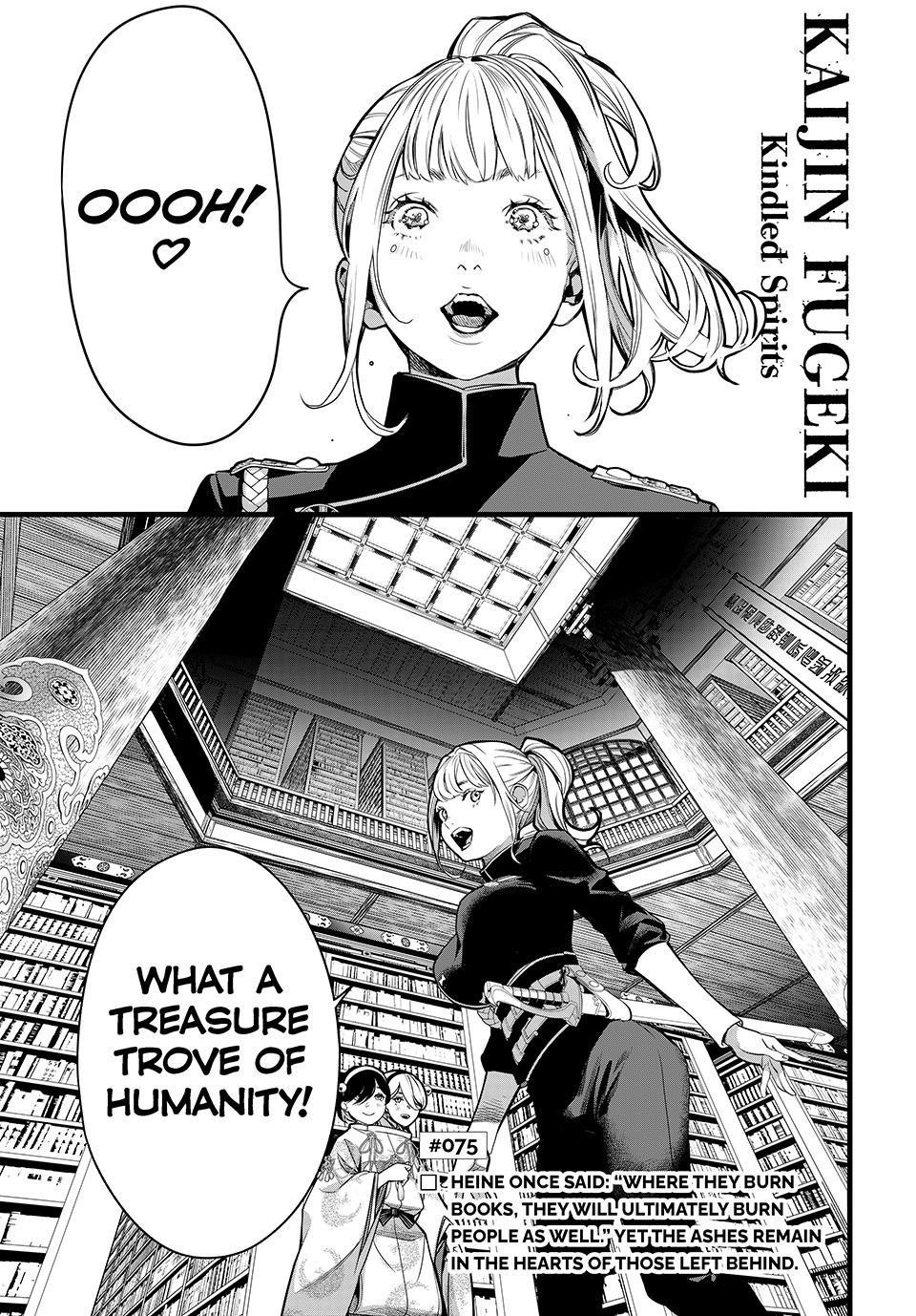 Kaijin Fugeki Chapter 75 Page 1