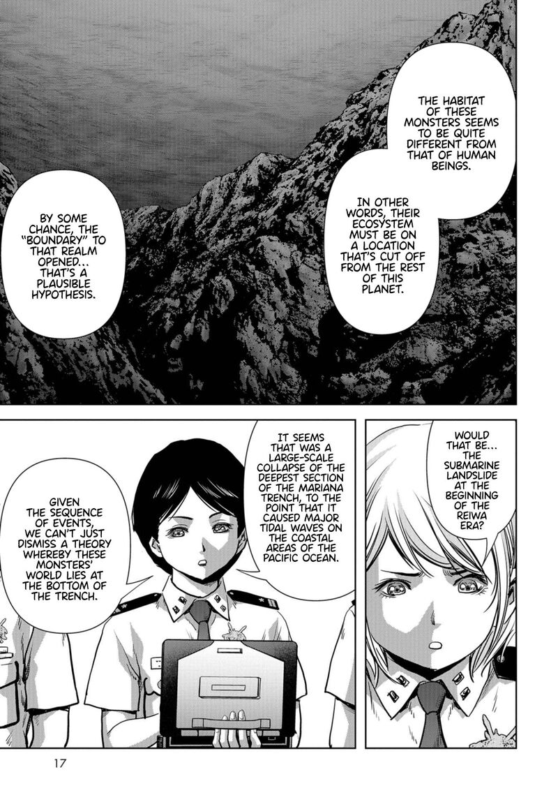 Kaijuu Jieitai Task Force For Paranormal Disaster Management Chapter 14 Page 13
