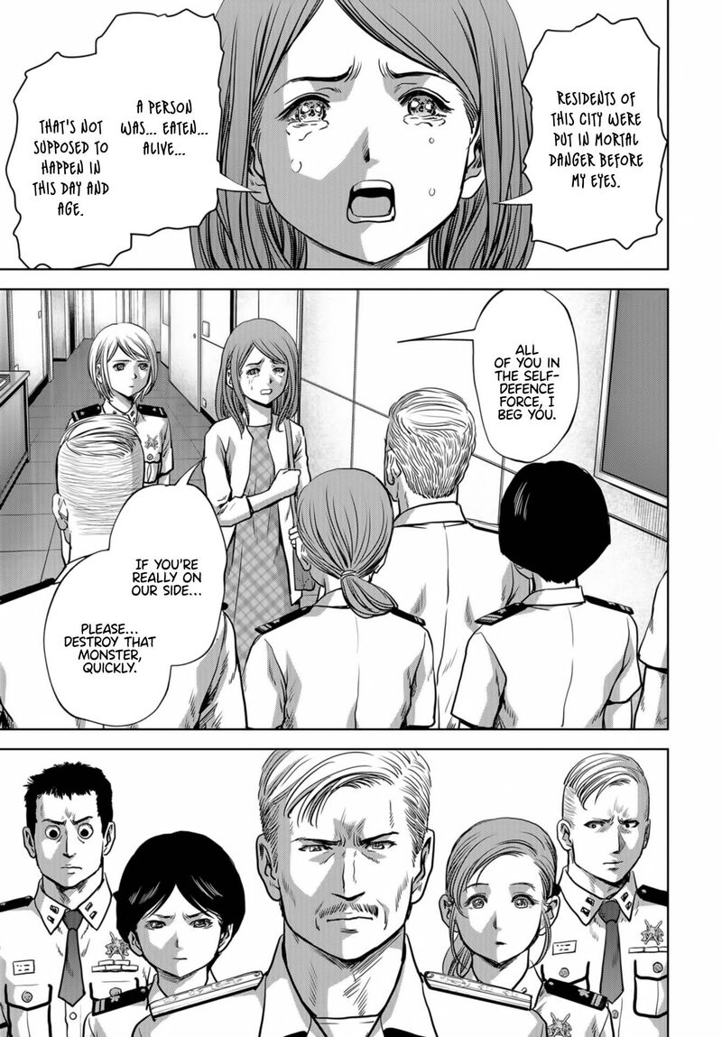 Kaijuu Jieitai Task Force For Paranormal Disaster Management Chapter 14 Page 27