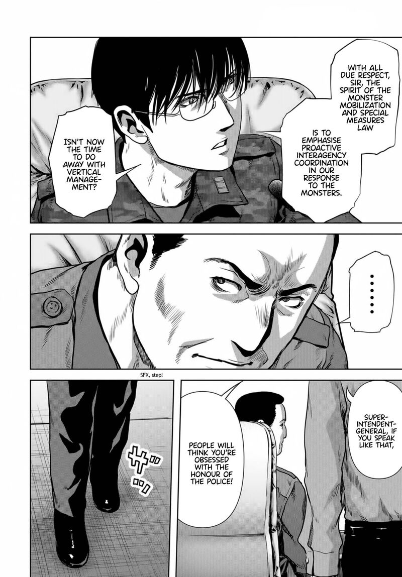 Kaijuu Jieitai Task Force For Paranormal Disaster Management Chapter 14 Page 36