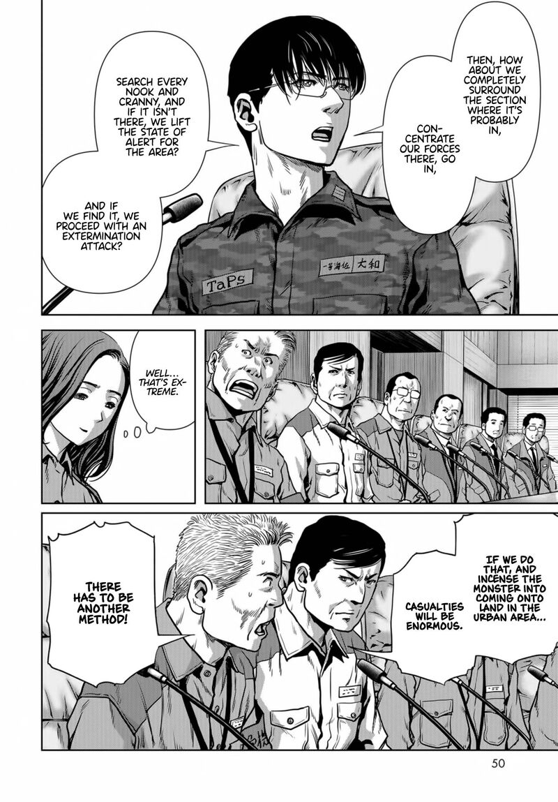 Kaijuu Jieitai Task Force For Paranormal Disaster Management Chapter 14 Page 46