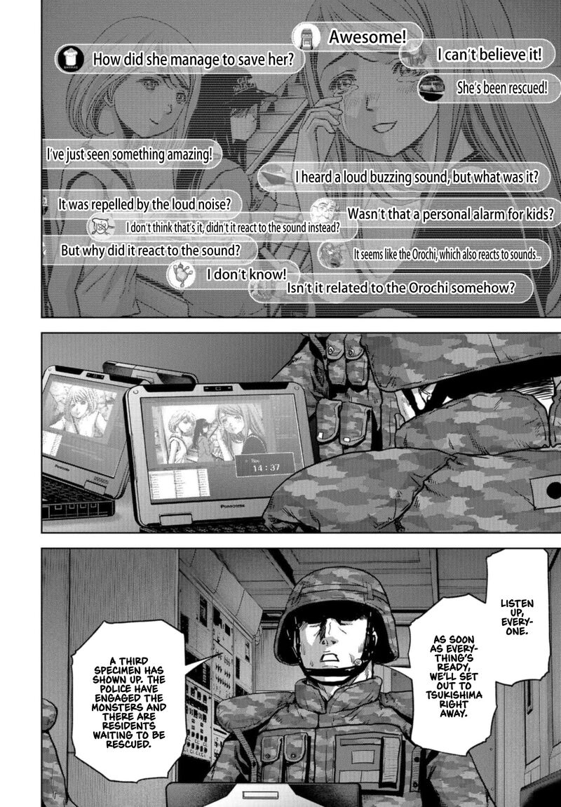 Kaijuu Jieitai Task Force For Paranormal Disaster Management Chapter 20 Page 56
