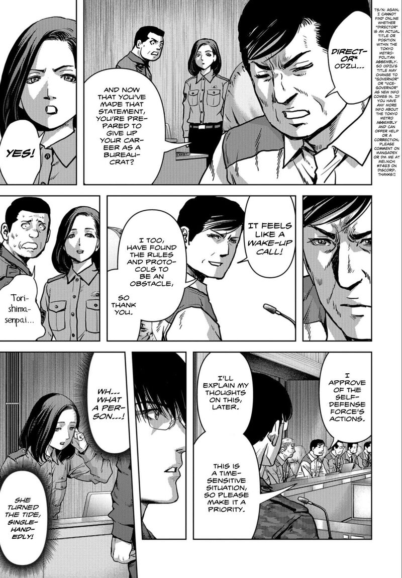 Kaijuu Jieitai Task Force For Paranormal Disaster Management Chapter 23 Page 33