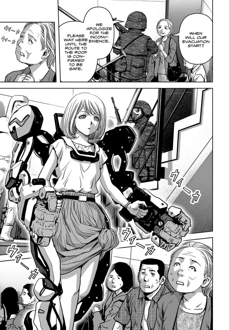Kaijuu Jieitai Task Force For Paranormal Disaster Management Chapter 23 Page 43