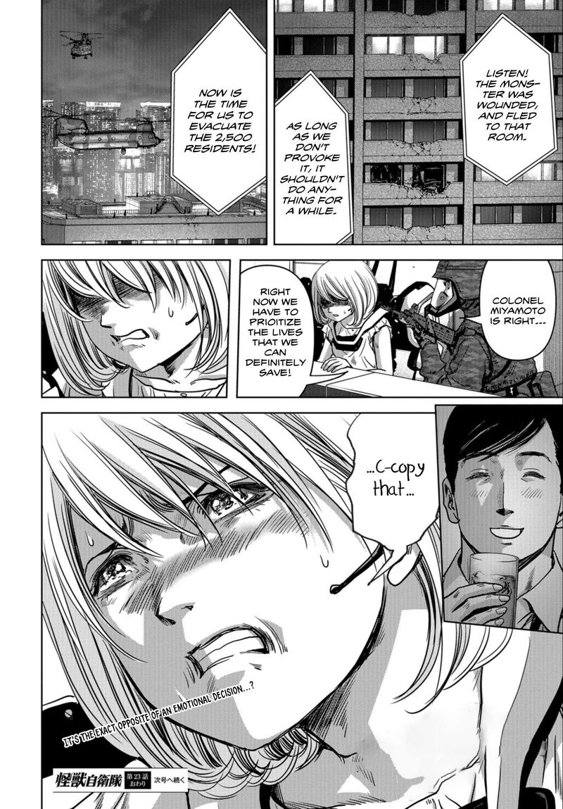Kaijuu Jieitai Task Force For Paranormal Disaster Management Chapter 23 Page 69
