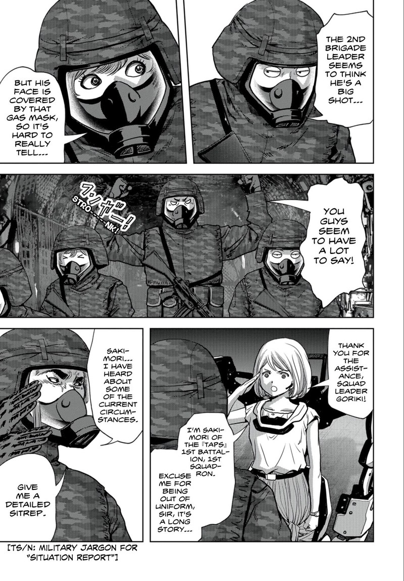 Kaijuu Jieitai Task Force For Paranormal Disaster Management Chapter 24a Page 10