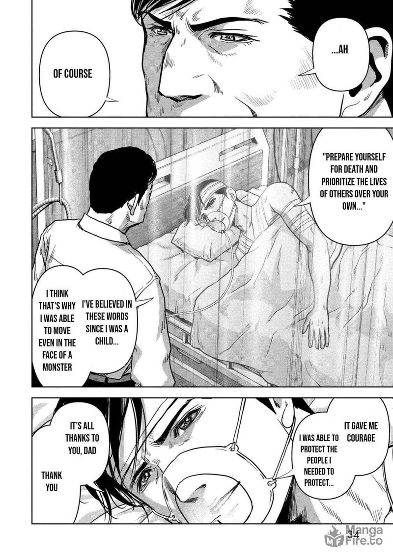Kaijuu Jieitai Task Force For Paranormal Disaster Management Chapter 28 Page 33
