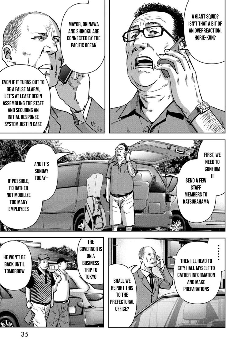 Kaijuu Jieitai Task Force For Paranormal Disaster Management Chapter 31 Page 38
