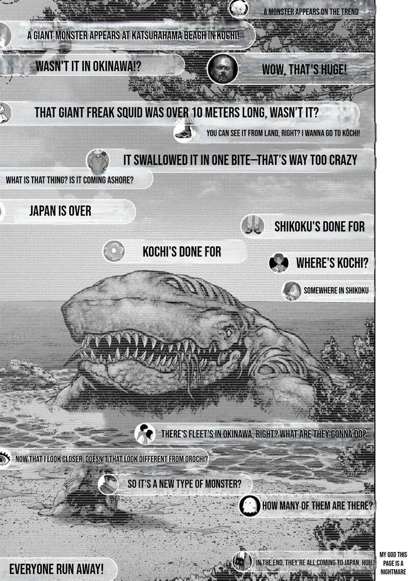 Kaijuu Jieitai Task Force For Paranormal Disaster Management Chapter 31 Page 60