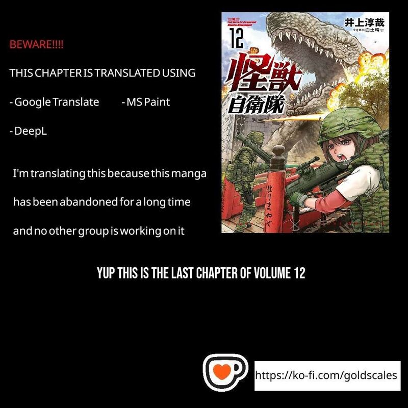 Kaijuu Jieitai Task Force For Paranormal Disaster Management Chapter 36 Page 1