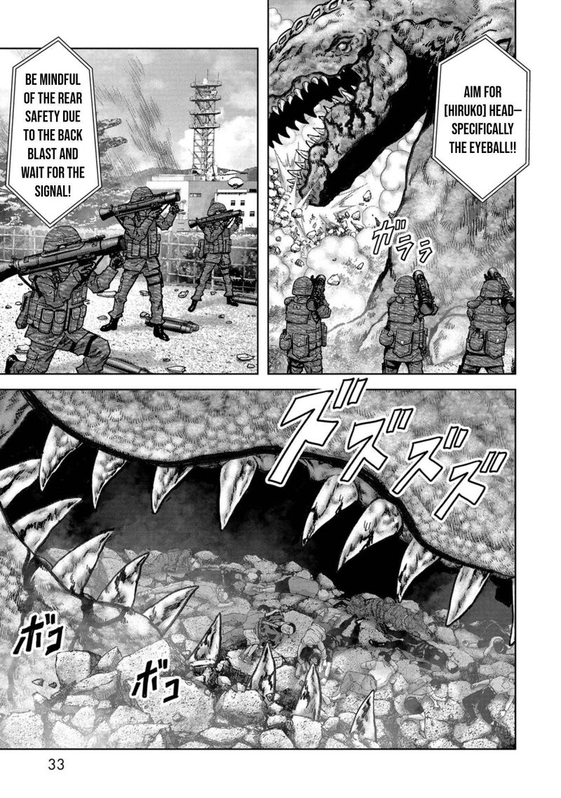 Kaijuu Jieitai Task Force For Paranormal Disaster Management Chapter 37 Page 34