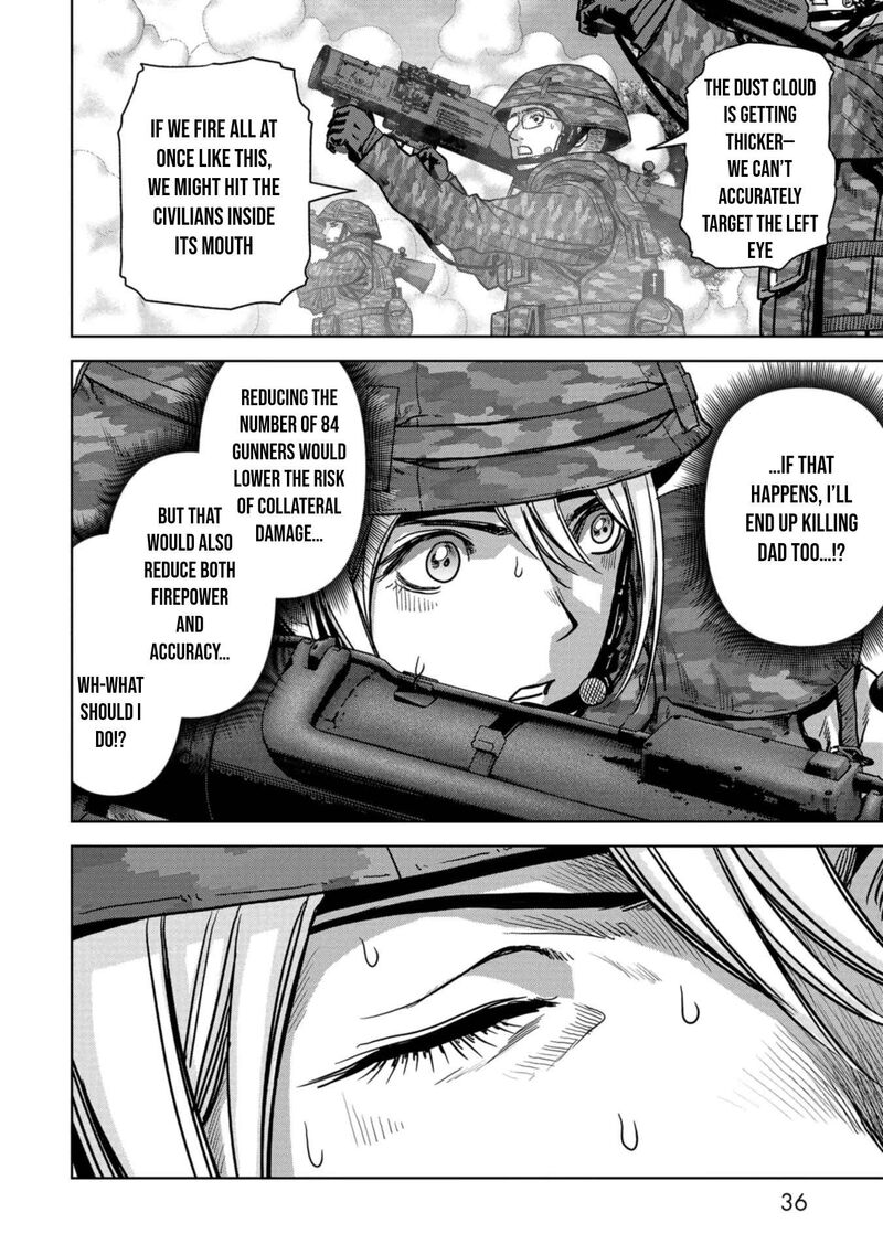Kaijuu Jieitai Task Force For Paranormal Disaster Management Chapter 37 Page 37