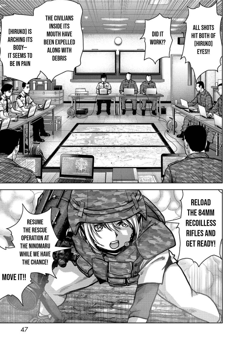 Kaijuu Jieitai Task Force For Paranormal Disaster Management Chapter 37 Page 45
