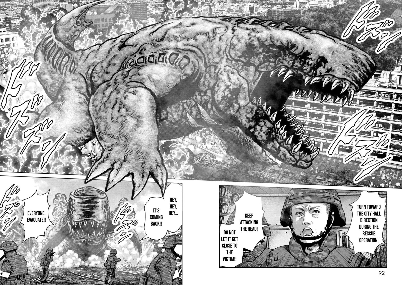 Kaijuu Jieitai Task Force For Paranormal Disaster Management Chapter 38 Page 39