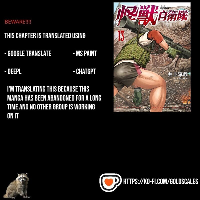 Kaijuu Jieitai Task Force For Paranormal Disaster Management Chapter 40 Page 1