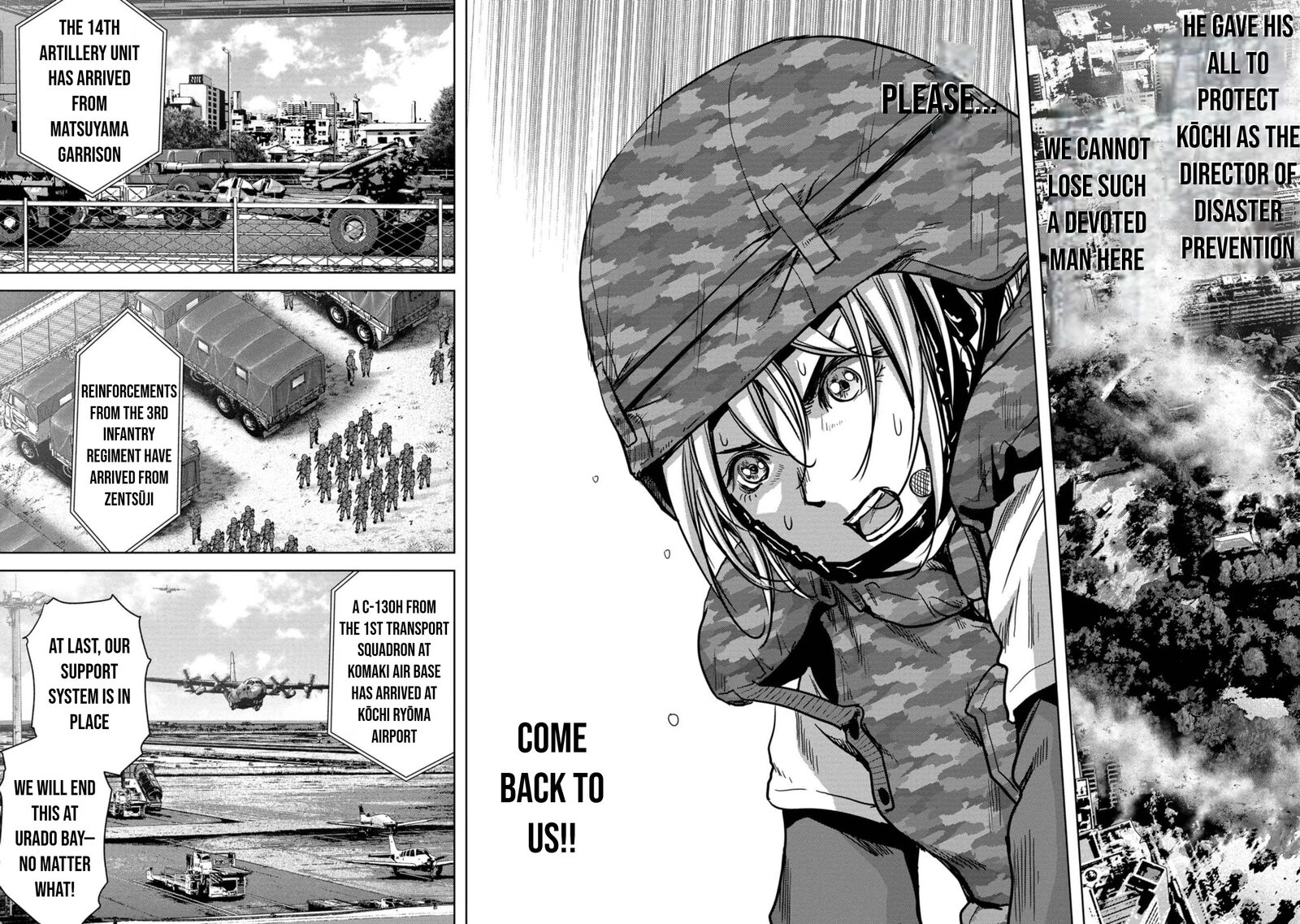 Kaijuu Jieitai Task Force For Paranormal Disaster Management Chapter 40 Page 39