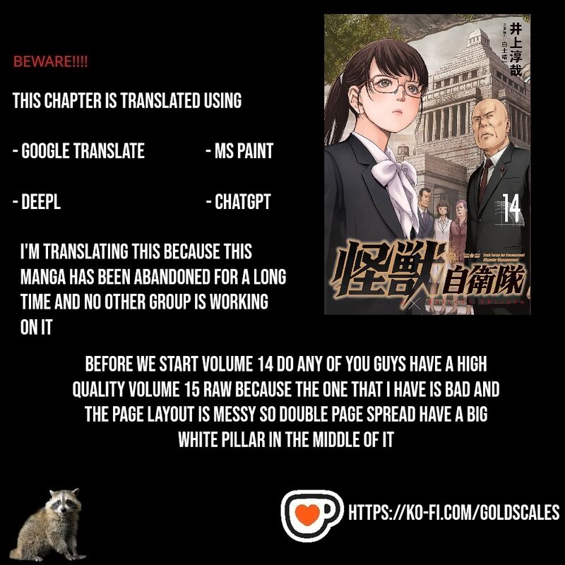 Kaijuu Jieitai Task Force For Paranormal Disaster Management Chapter 41 Page 1