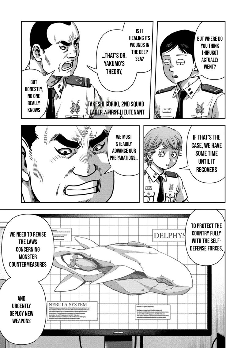 Kaijuu Jieitai Task Force For Paranormal Disaster Management Chapter 41 Page 39