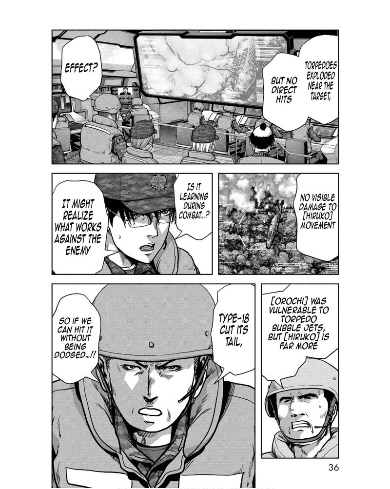 Kaijuu Jieitai Task Force For Paranormal Disaster Management Chapter 45 Page 38